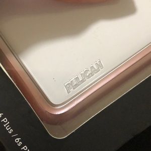 Pelican clear and pink case